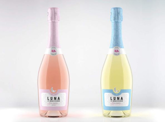 葡萄酒包裝設計,使用了清新溫和的顏色，使包裝整體呈現出溫柔時尚的品質