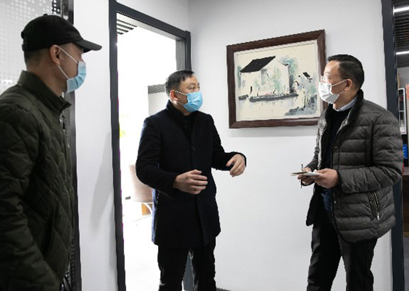 熱烈歡迎市區領導蒞臨石特為疫情進行調研指導工作！