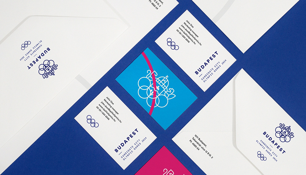 布達佩斯申辦2024奧運會VI設(shè)計