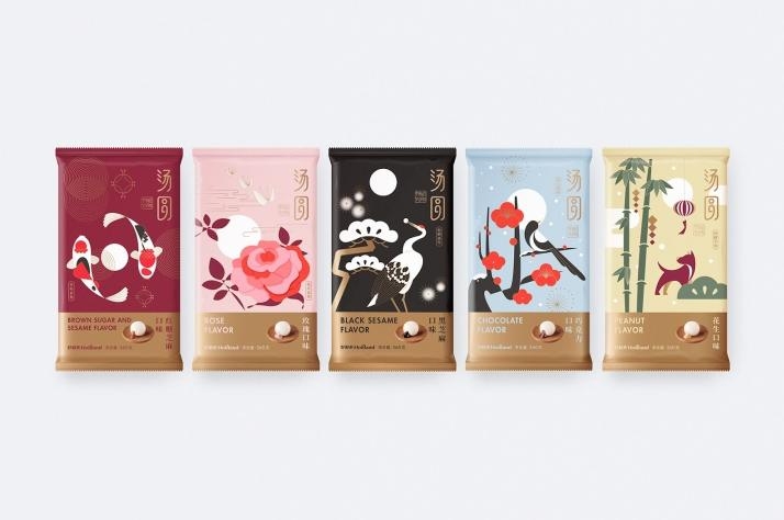 驚艷四座的國風之美，中式湯圓包裝設(shè)計